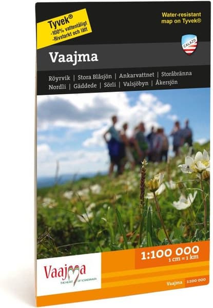 Fjällkarta Vaajma (Borgafjäll - Hotagsfjällen) 1:100.000, view: 0