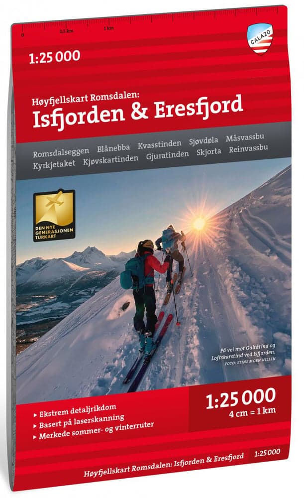Høyfjellskart Romsdalen: Trolltindan & Høgstolen 1:25 000, view: 0