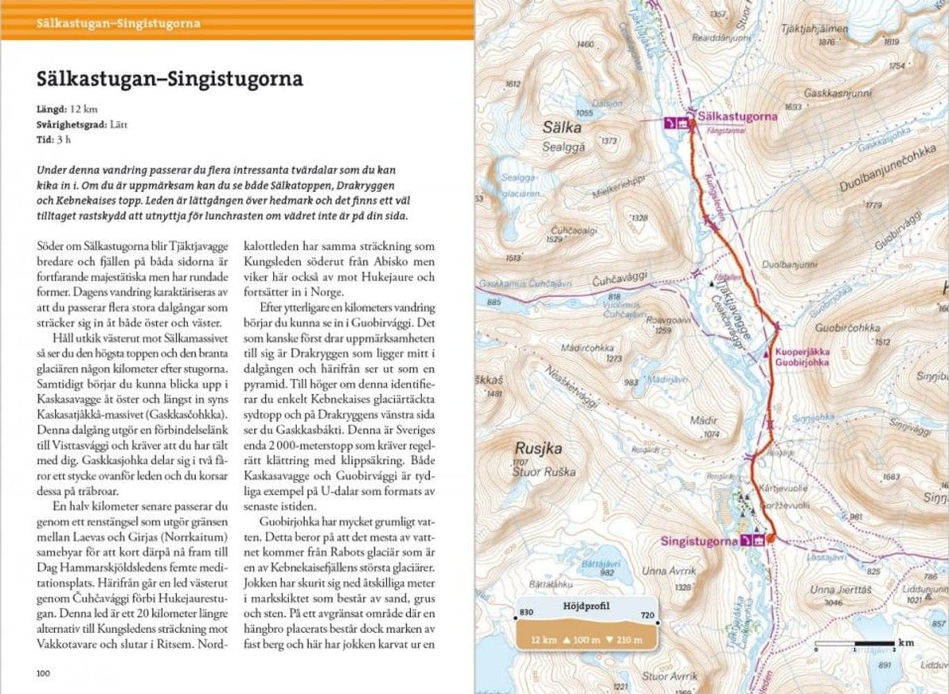 Fjällvandra längs Kungsleden Abisko - Hemavan, 3:e Upplagan, view: 3