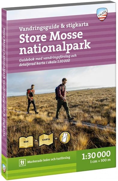 Store Mosse nationalpark – vandringsguide och stigkarta 1:30 000, view: 0