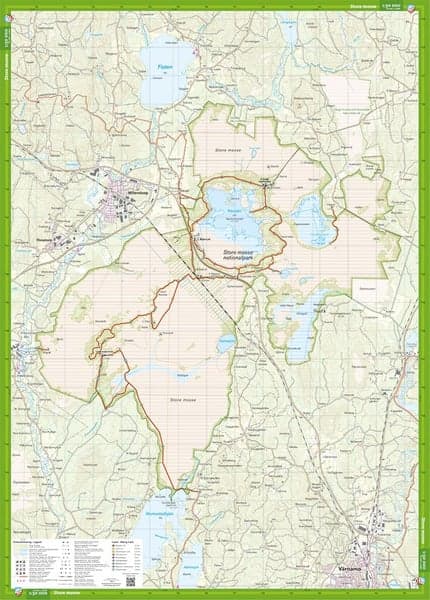 Store Mosse nationalpark – vandringsguide och stigkarta 1:30 000, view: 2