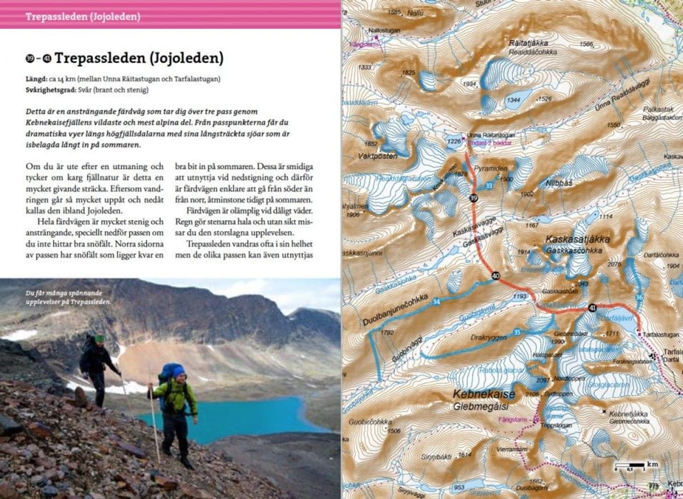 Fjällvandra kring Kebnekaise, Abisko och Riksgränsen 2:a upplagan, view: 9