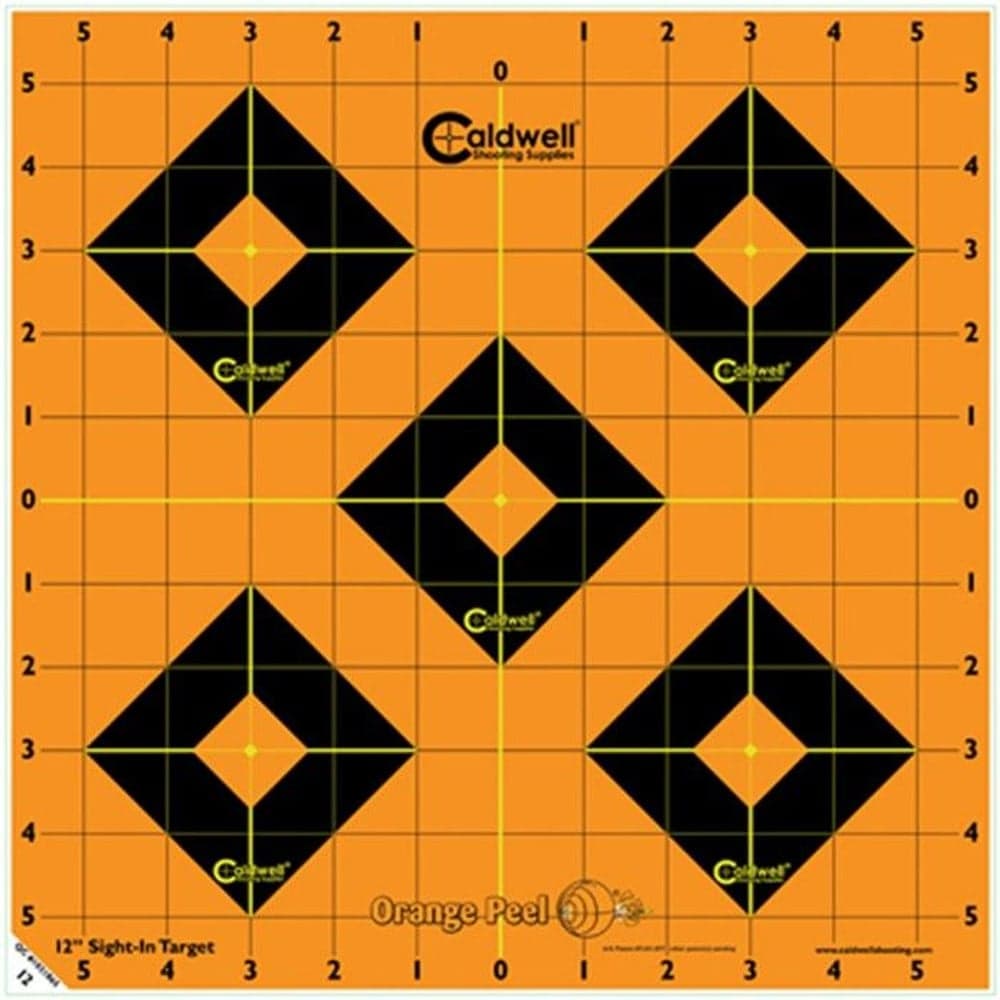 måltavla Orange Peel 12 Sight-In Target, view: 0