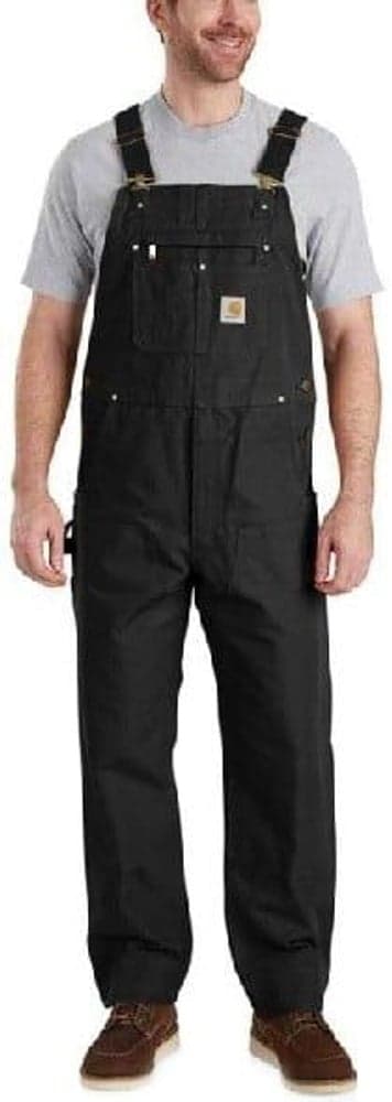 Carhartt M's Duck Bib Relaxed Overall Black, view: 1