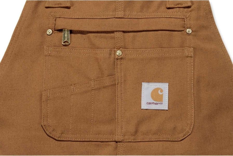Carhartt M's Duck Bib Overall Carhartt® Brown, view: 3