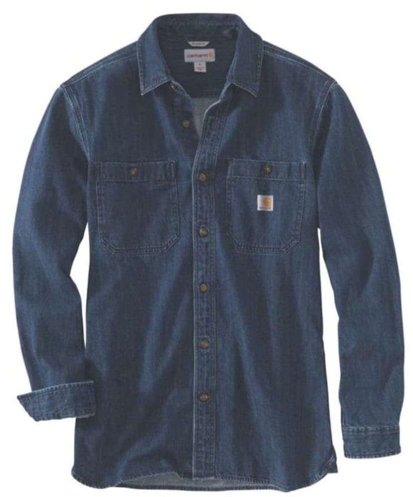 Carhartt M's Denim Long Shirt Sleeve, view: 0