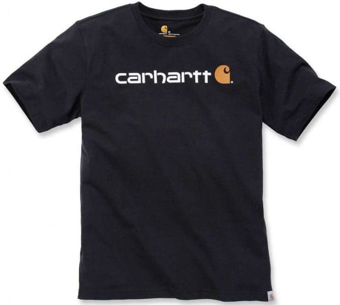 Carhartt M's Core Logo T-Shirt Black, view: 0
