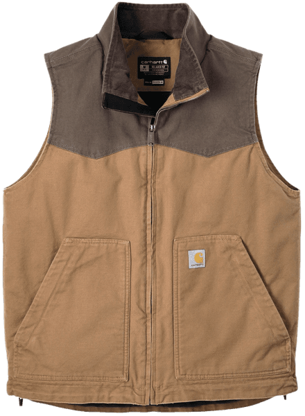Carhartt M's Montana Duck Vest Carhartt Brown/Coffee, view: 0