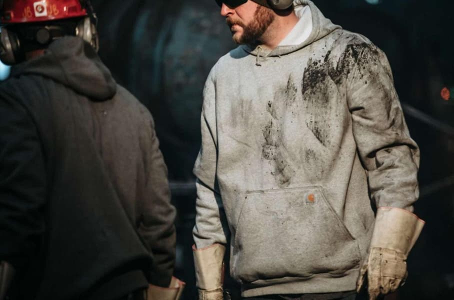 Carhartt M's Hooded Sweatshirt New Navy, view: 1