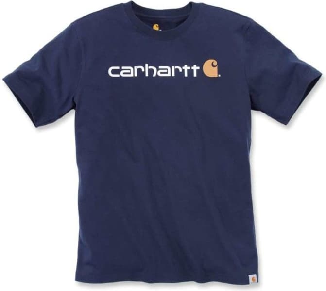 productImage: Carhartt M's Core Logo T-Shirt S/S Navy