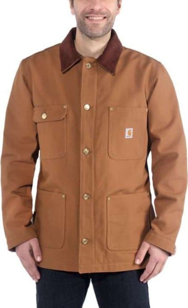 Carhartt M's Firm Duck Chore Coat Carhartt® Brown, view: 2