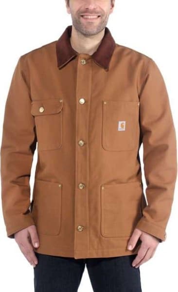 Carhartt M's Firm Duck Chore Coat Carhartt® Brown, view: 2