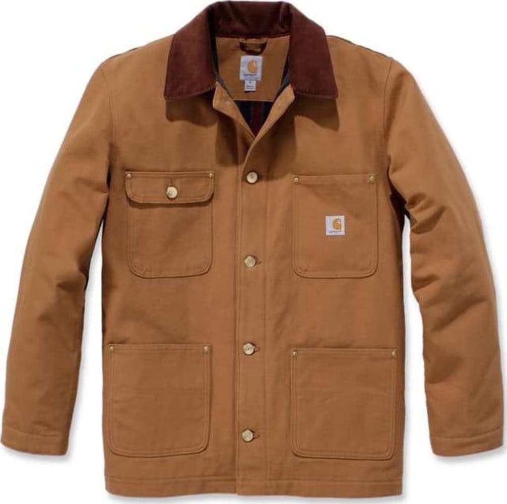 Carhartt M's Firm Duck Chore Coat Carhartt® Brown, view: 0