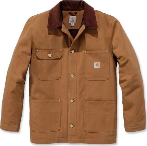 Carhartt M's Firm Duck Chore Coat Carhartt® Brown, view: 0