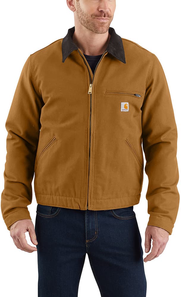 Carhartt M's Duck Detroit Jacket Carhartt® Brown, view: 2