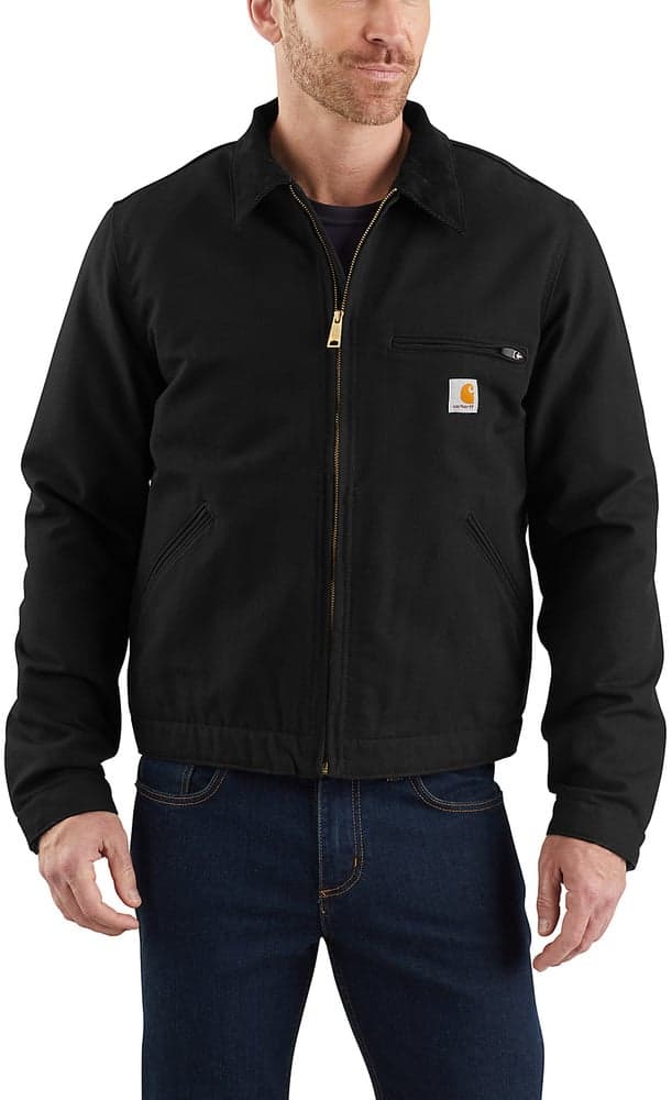 Carhartt M's Duck Detroit Jacket Black, view: 2
