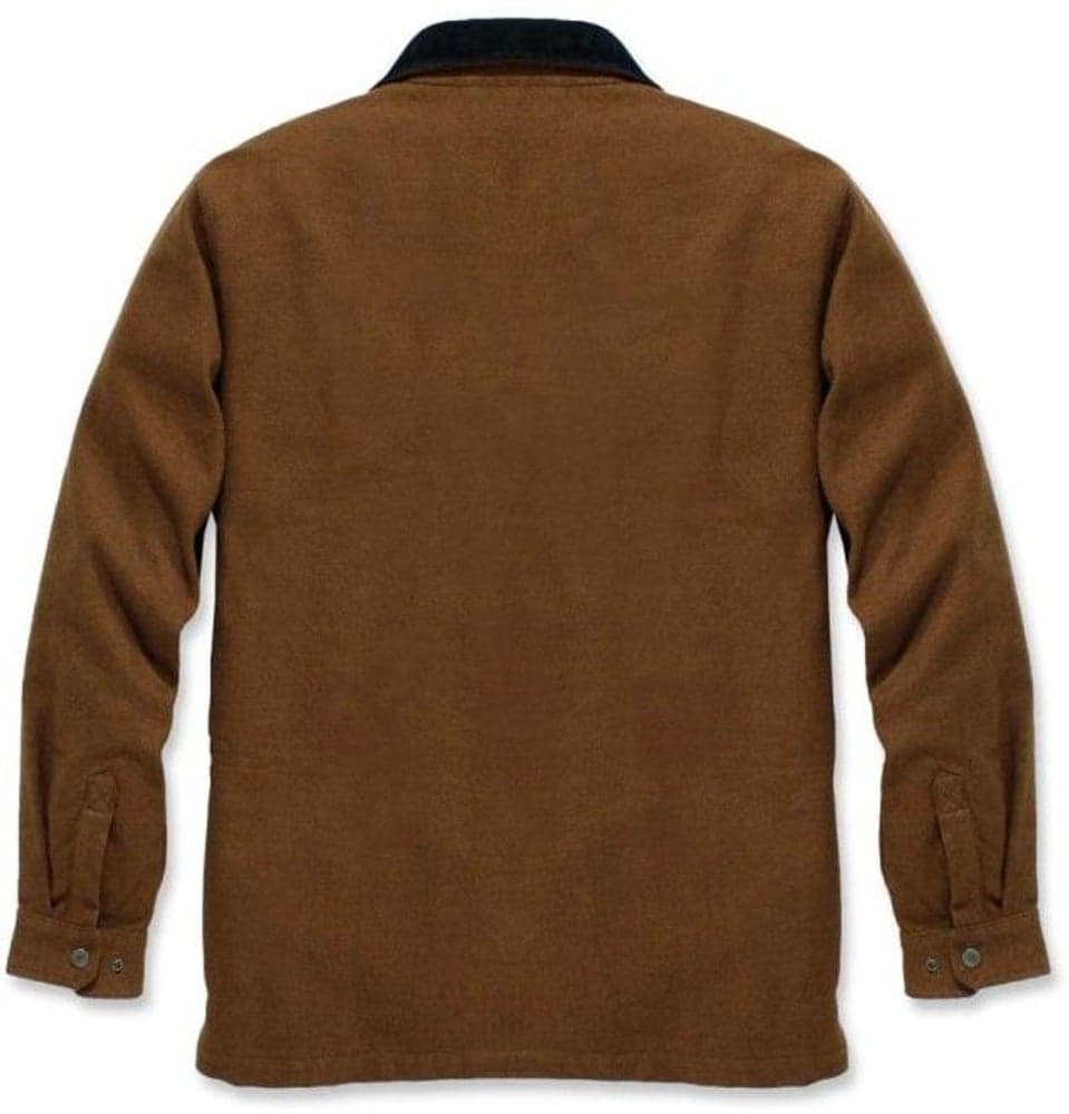 Carhartt M's Pawnee Zip Shirt Jac Oiled Walnut, view: 1