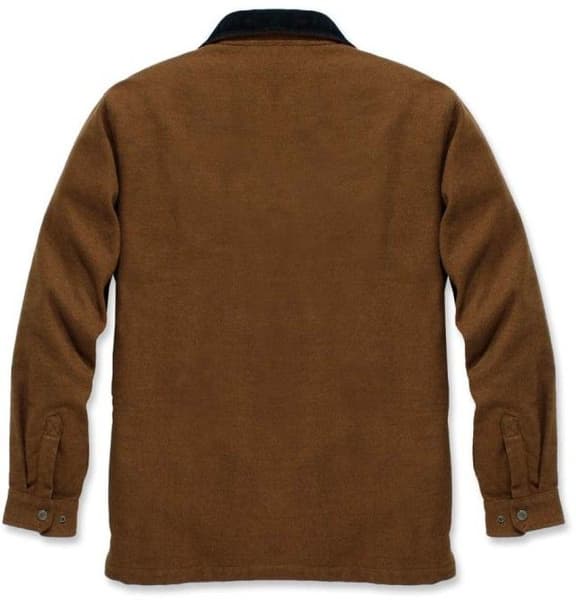 Carhartt M's Pawnee Zip Shirt Jac Oiled Walnut, view: 1