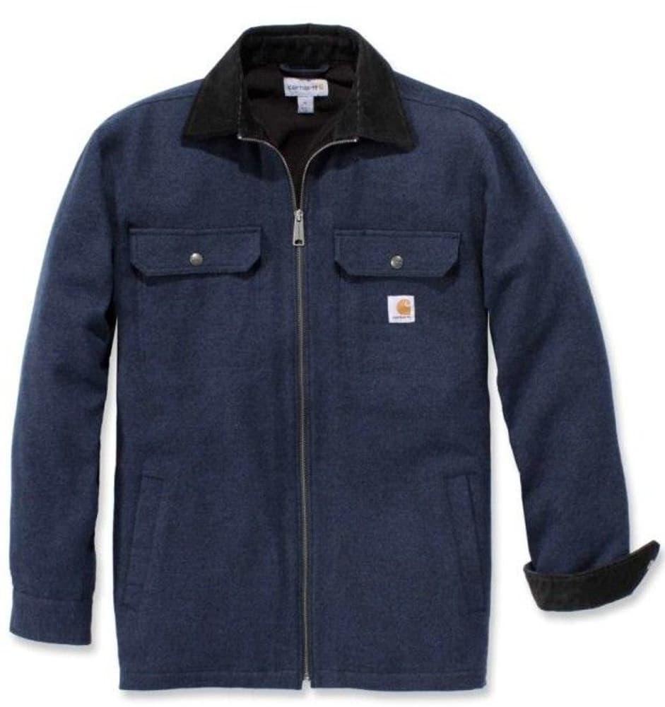 Carhartt M's Pawnee Zip Shirt Jac Twilight, view: 0