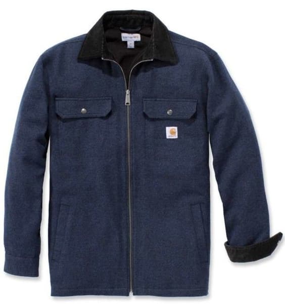 Carhartt M's Pawnee Zip Shirt Jac Twilight, view: 0
