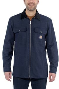 Carhartt M's Pawnee Zip Shirt Jac Twilight - view: 2