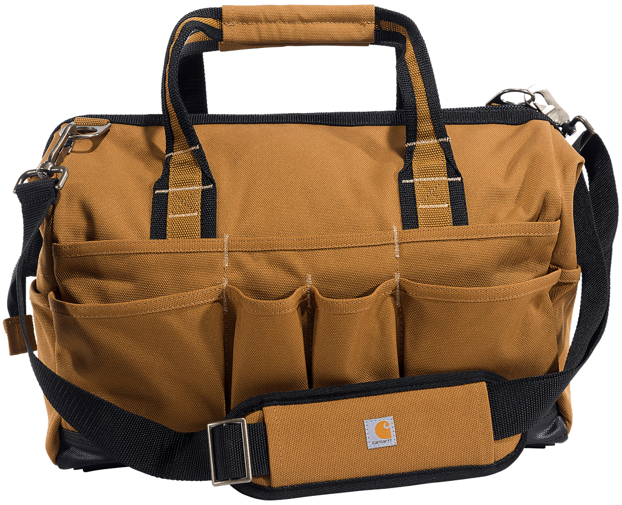 Carhartt 16-inch 30 Pocket Tool Bag Carhartt® Brown, view: 3