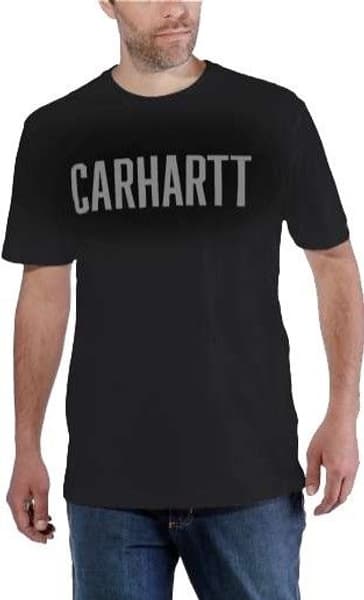 Carhartt M's Block Logo T-Shirt S/S Black, view: 0