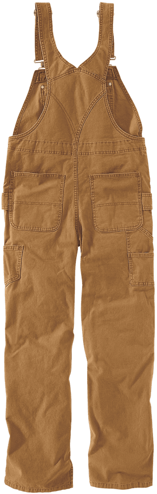 Carhartt W's Crawford Bib Overall Carhartt® Brown, view: 1
