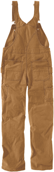 Carhartt W's Crawford Bib Overall Carhartt® Brown, view: 1