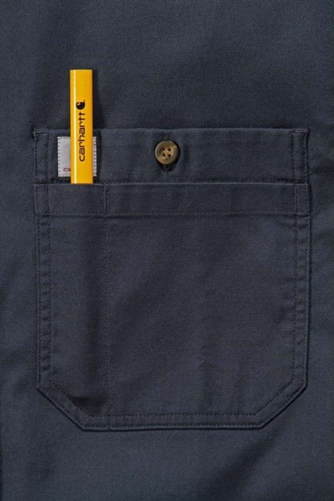 Carhartt M's LW Rigby Solid L/S Shirt Navy, view: 3