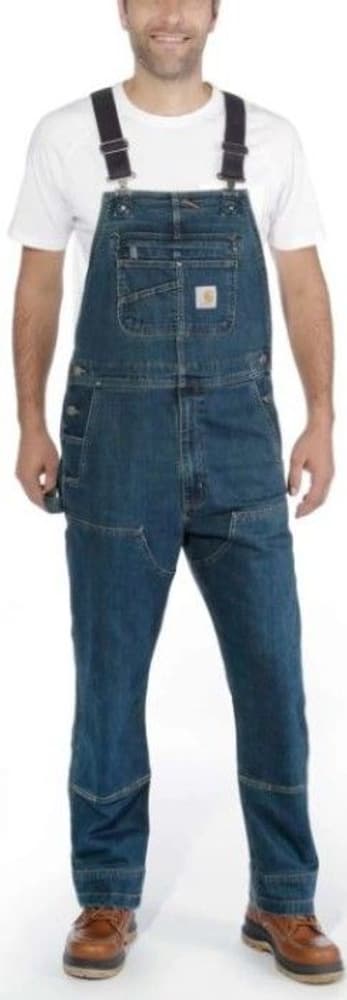Carhartt Rugged Flex Denim Overall Bib, view: 2