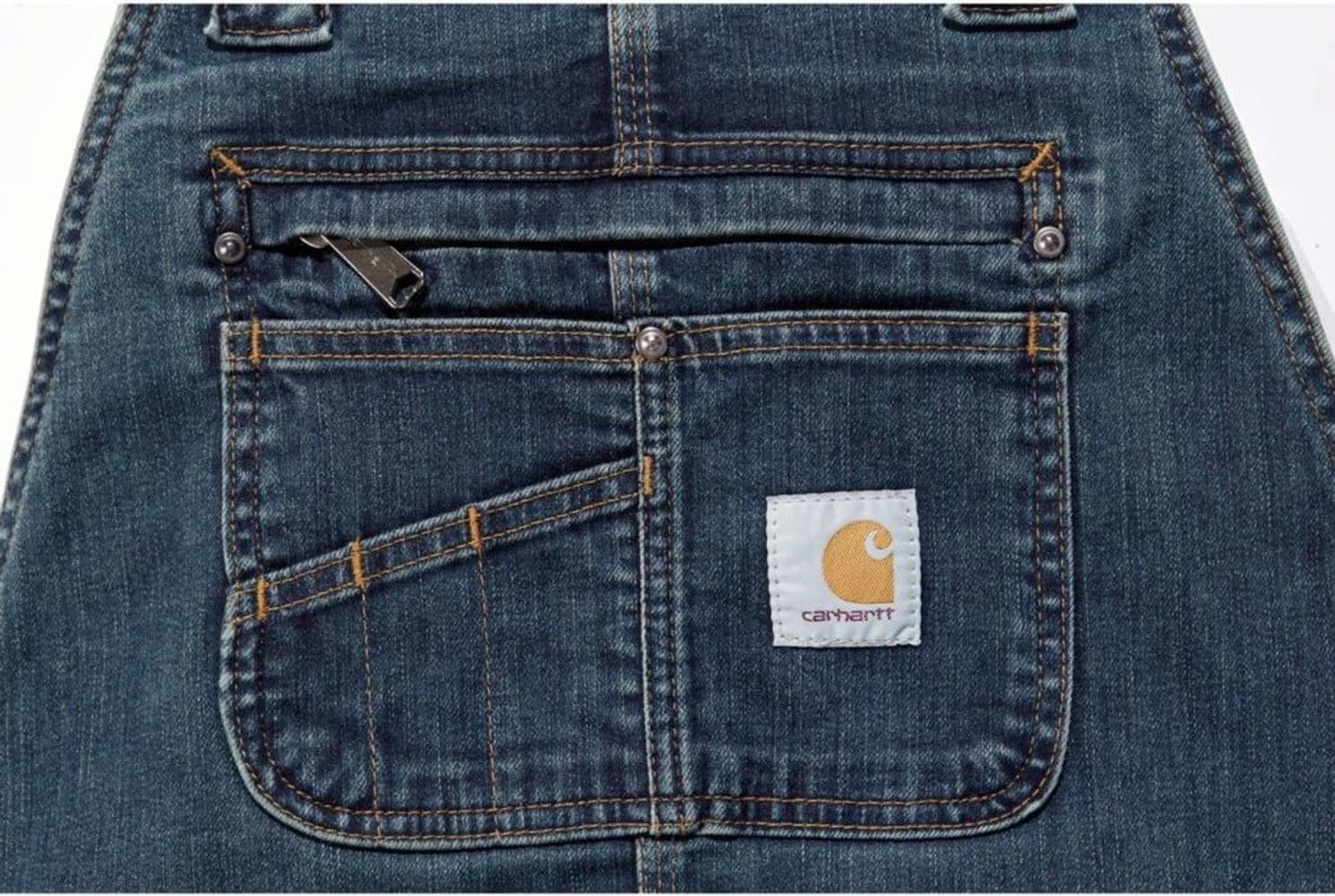 Carhartt Rugged Flex Denim Overall Bib, view: 5
