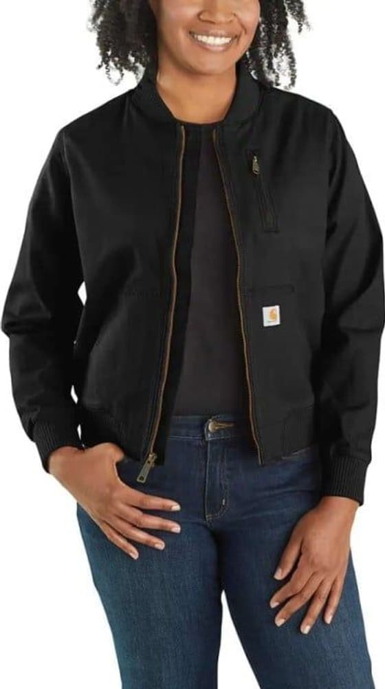 Carhartt W's Crawford Bomber Jacket Black, view: 1