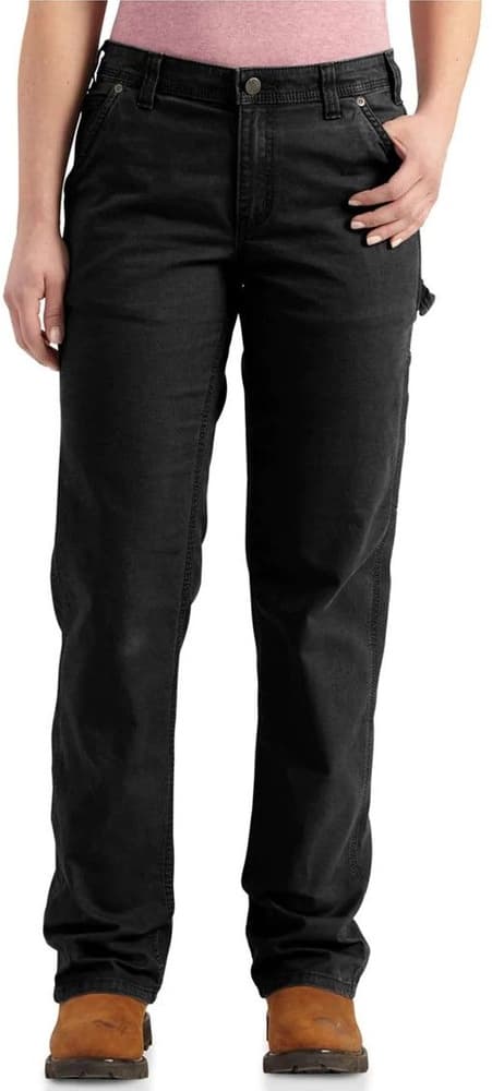 Carhartt W's Loose-Fit Crawford Pant Black, view: 2