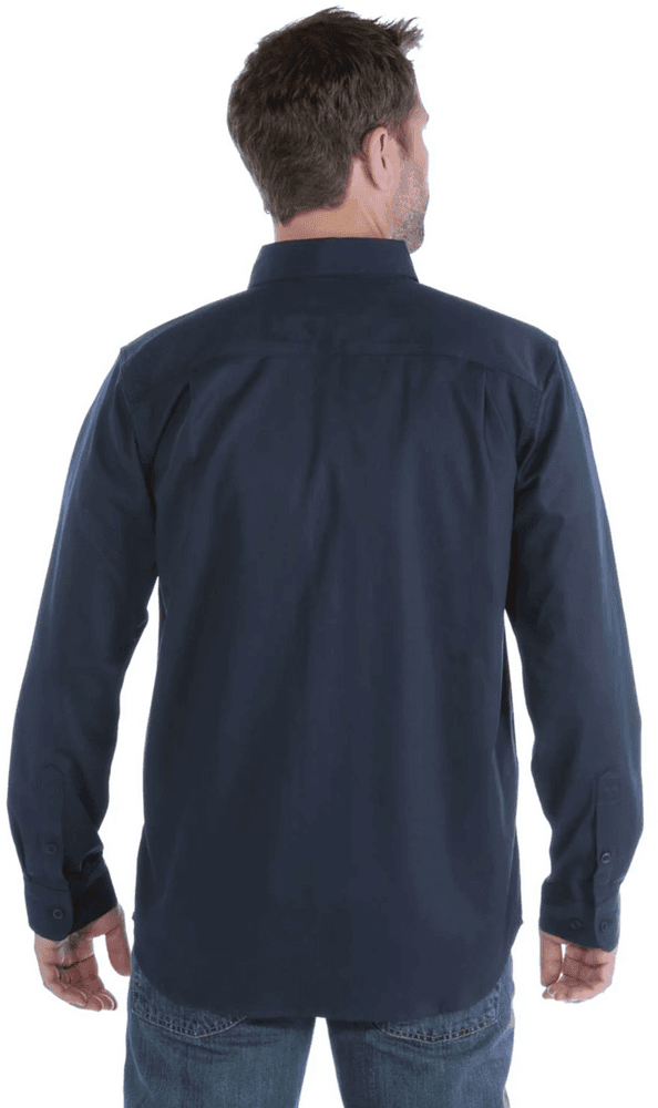 Carhartt M's Rugged Prof Workshirt L/S Navy, view: 2