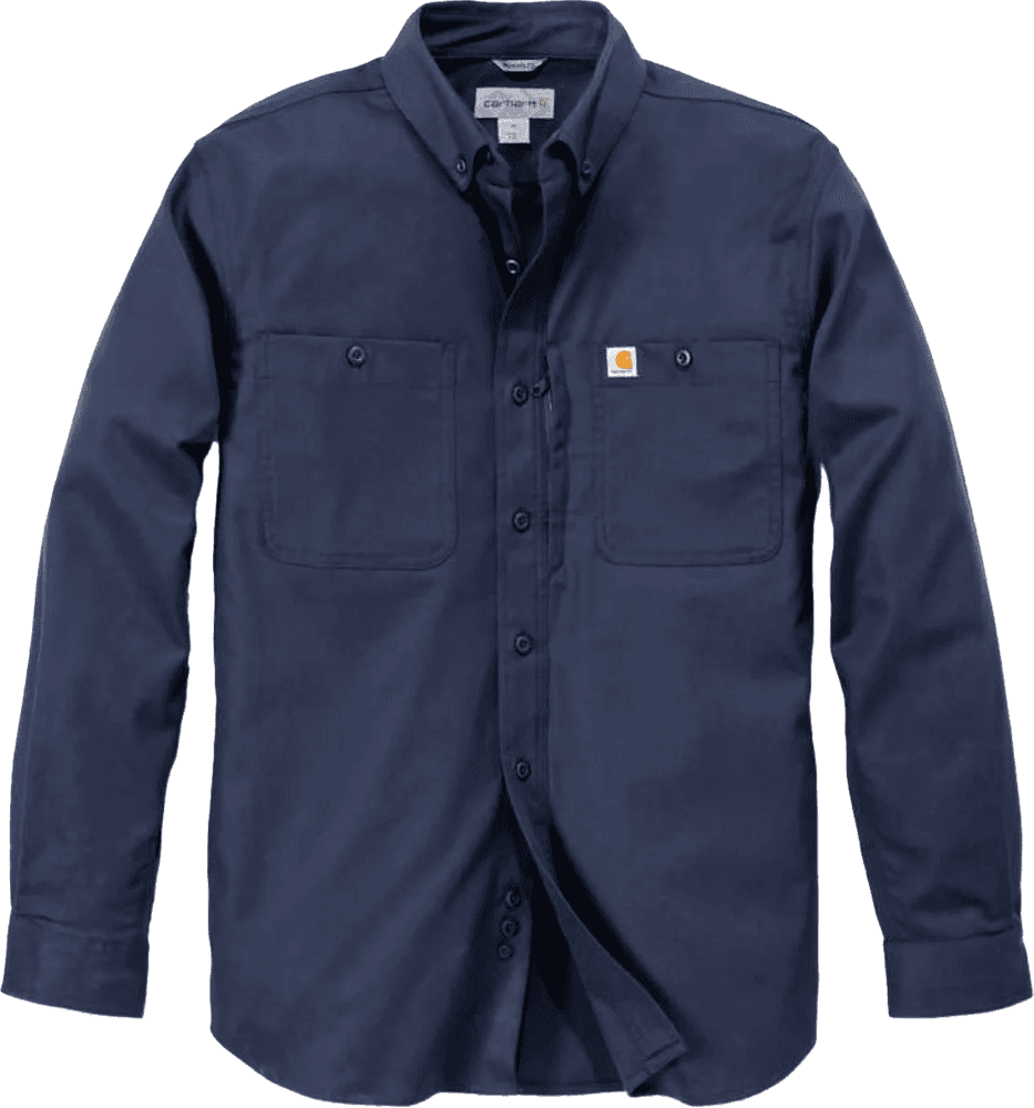 Carhartt M's Rugged Prof Workshirt L/S Navy, view: 0