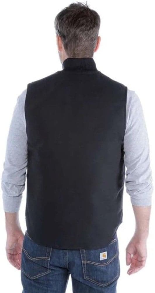 Carhartt M's Insulated Rib Collar Vest Black, view: 1