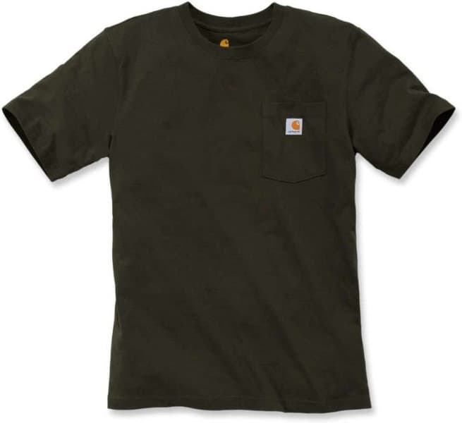 Carhartt M's Workwear Pocket S/S T-Shirt Peat, view: 0