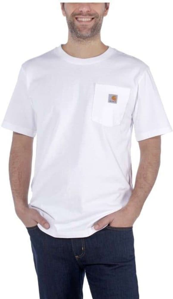 Carhartt M's Workwear Pocket S/S T-Shirt White, view: 1