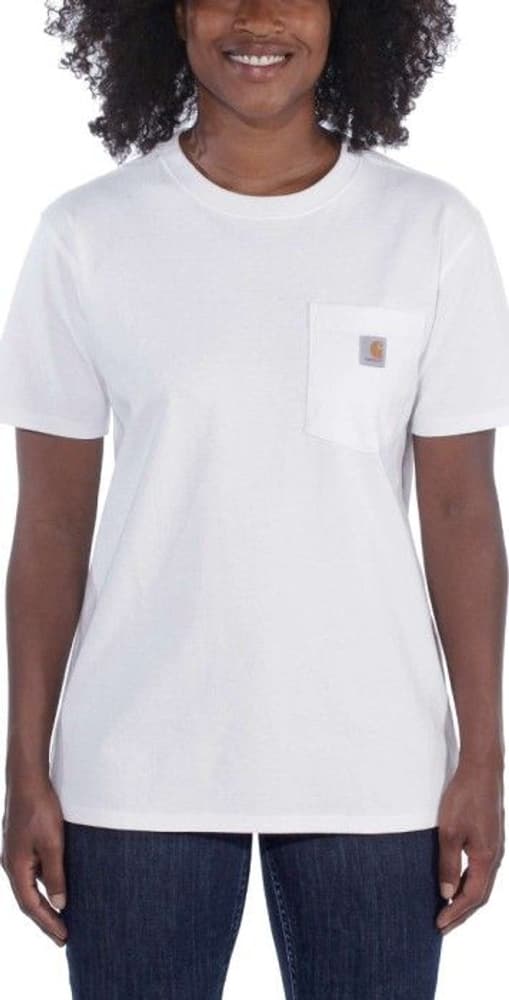 Carhartt W's Workwear Pocket S/S T-Shirt White, view: 1