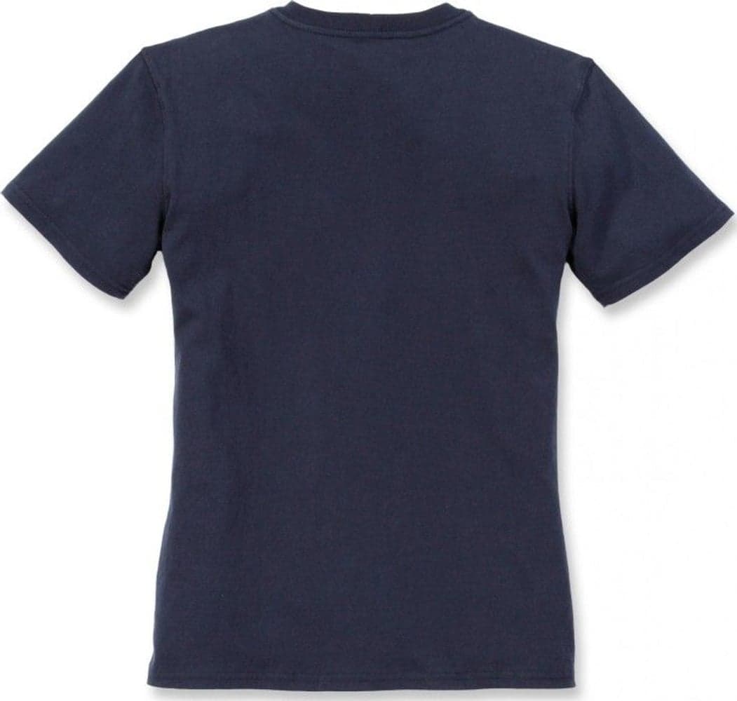 Carhartt W's Workwear Pocket S/S T-Shirt Navy, view: 1