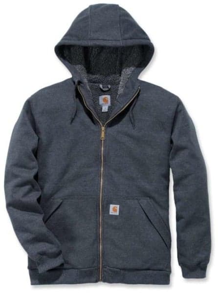 Carhartt M's Sherpa Lined Midweight Zip Carbon Heather, view: 0