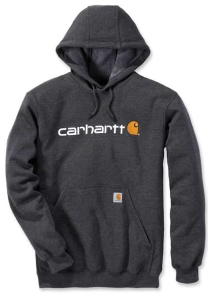 Carhartt M's Signature Logo Sweatshirt Carbon Heather, view: 0