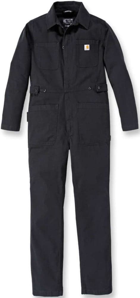 Carhartt W's Relaxed Fit Canvas Coverall Black, view: 0