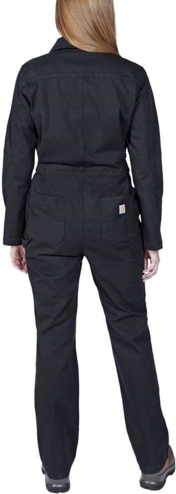 Carhartt W's Relaxed Fit Canvas Coverall Black, view: 3