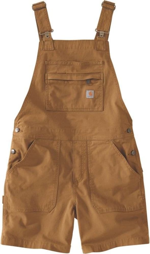 Carhartt W's Rugged Flex Canvas Shortall Carhartt® Brown, view: 0