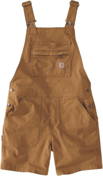 Carhartt W's Rugged Flex Canvas Shortall Carhartt® Brown, view: 0