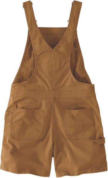 Carhartt W's Rugged Flex Canvas Shortall Carhartt® Brown, view: 1