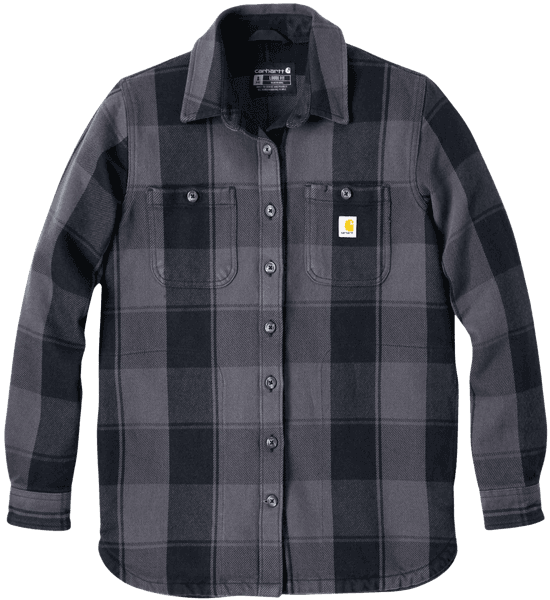 Carhartt W's Loose Fit Twill Shirt Jacket Black, view: 0