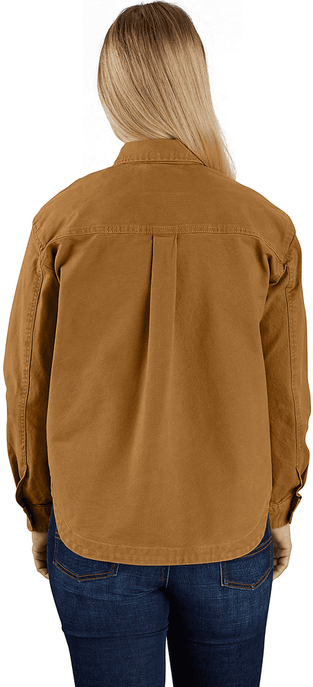 Carhartt W's Heavyweight Duck Overshirt Carhartt® Brown, view: 3